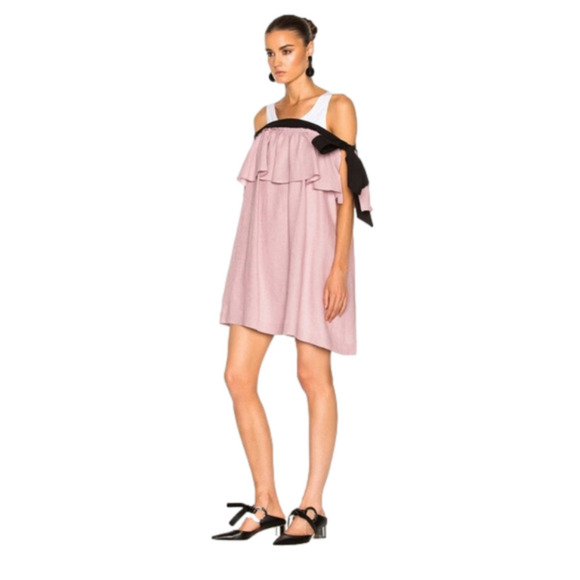 ✨ Isa Arfen Mali Baby Mini Dress – Linen Designer Statement - Picture 2 of 16